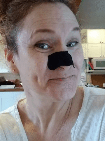 Is it pore cleansing or waxing your nose?